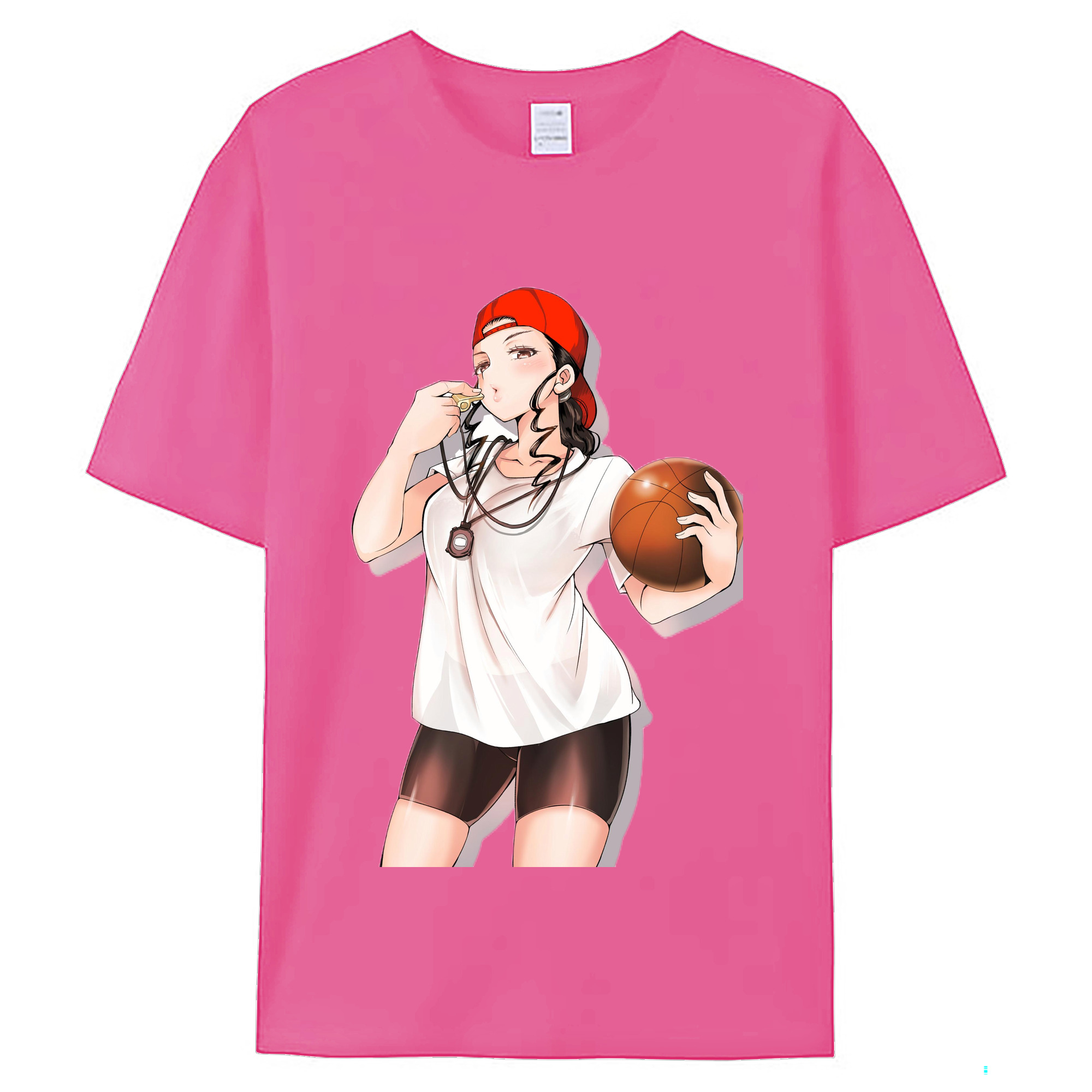 （画像用） SLAM DUNK／スラムダンク レディースカジュアルプリントTシャツ（綿100％）
